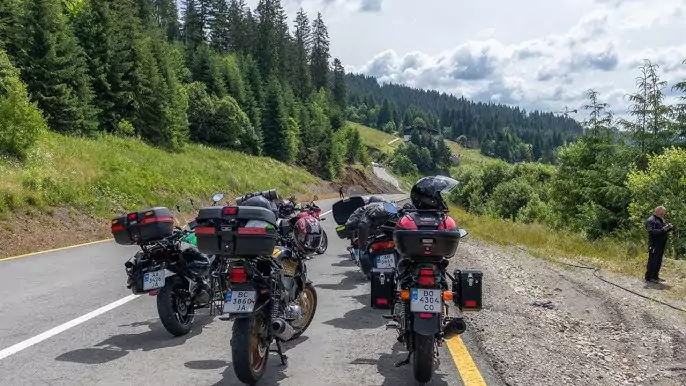 Grupo de motociclistas